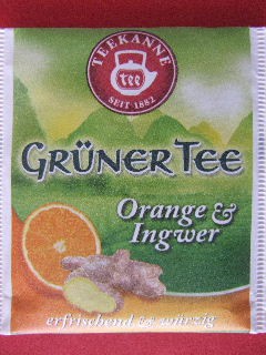 010   Gruner Tee Orange Ingwer